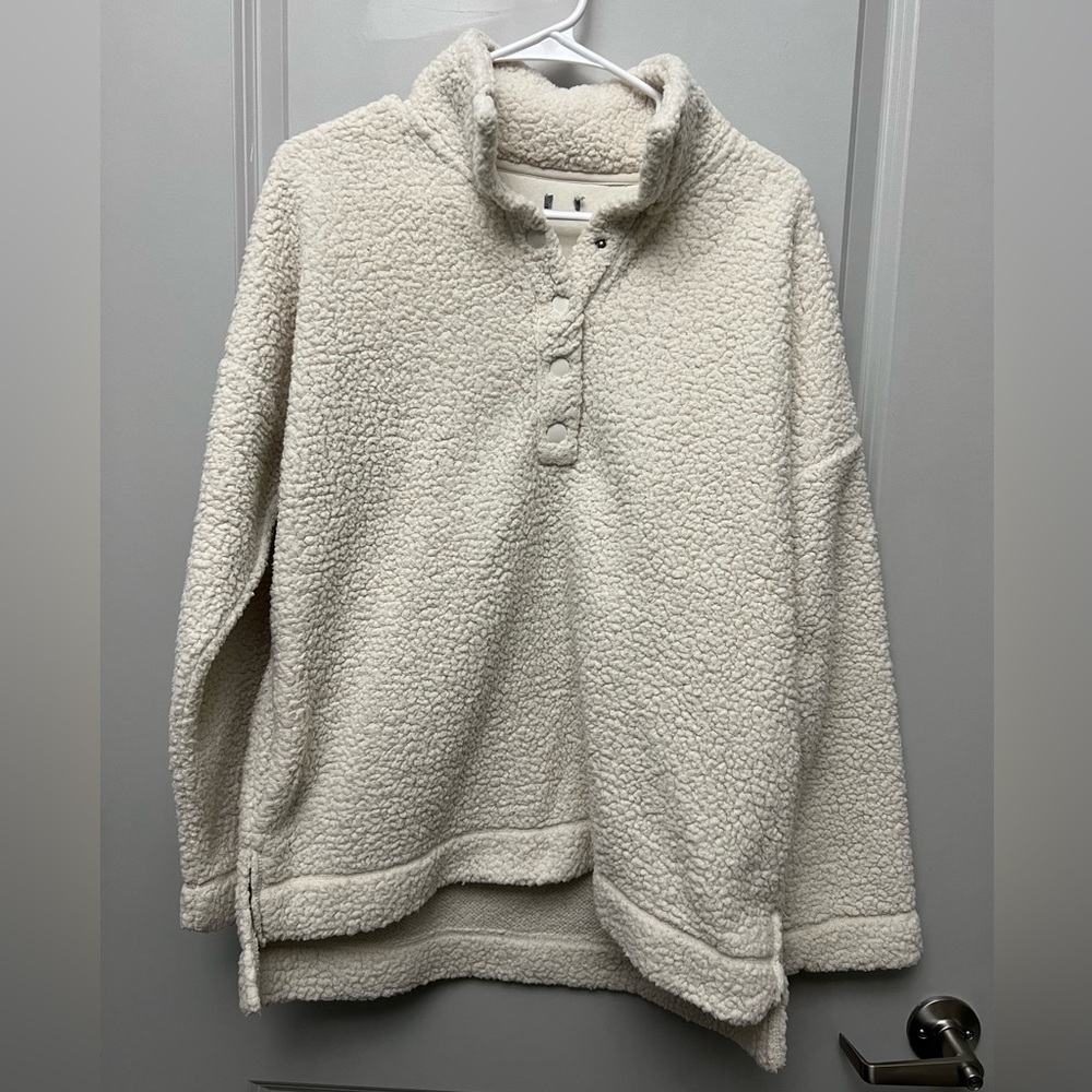 Aerie Cloud Sherpa Oversized Pullover
